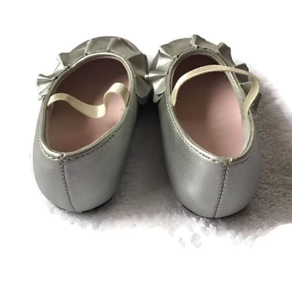 Infants Double Ruffle Ballerina Flats - Picture 5 of 7